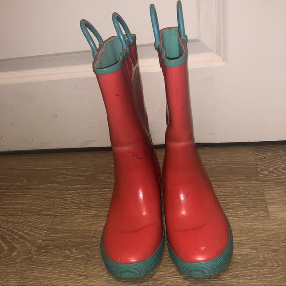 Ll Bean youth rubber rain boots size 13 - Picture 2 of 6